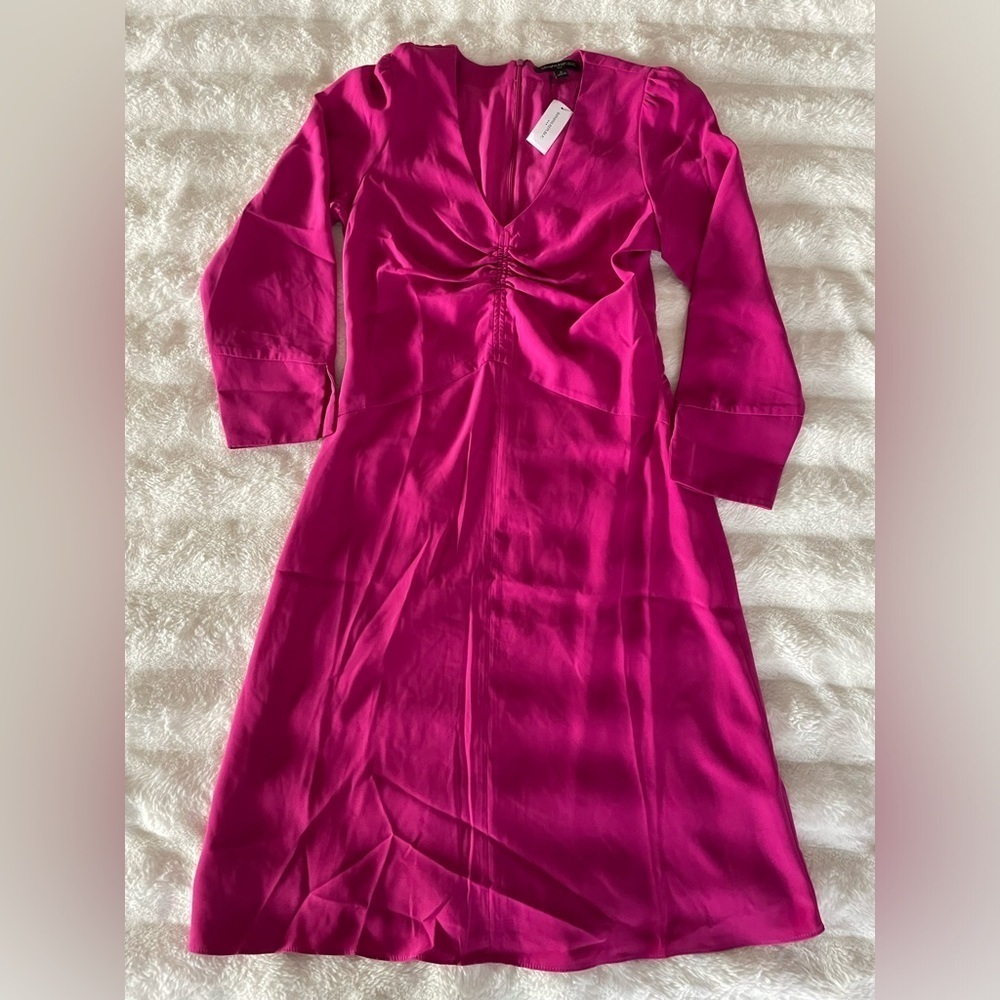 Banana Republic Shirred Midi Dress